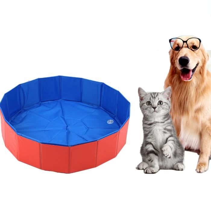 Meilleurs prix pour Baignoire pliable pour animaux de compagnie Piscine pour chiens Piscine pliante pour animaux de compagnie Baignoire pour chien Cha