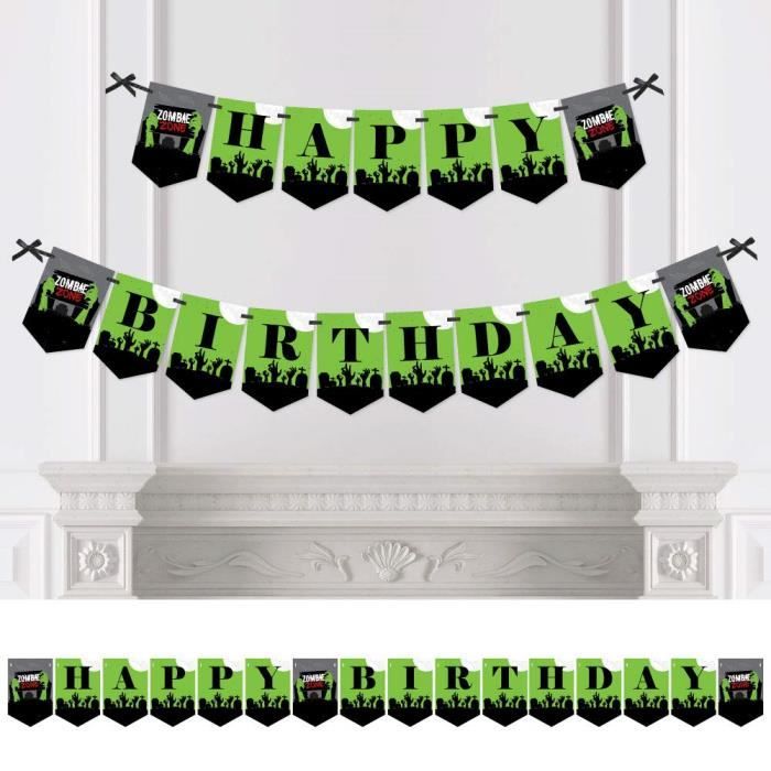 Zombie Zone Fete D Anniversaire De Zombie Crawl Bunting Banniere Decorations De Fete D Anniversaire Naissance Heureuse Bzoop Cdiscount Maison Zombie Zone Fete D Anniversaire De Zombie Crawl Bunting Banniere Decorations De Fete D Anniversaire Naissance Heureuse Bzoop Cdiscount Maison
