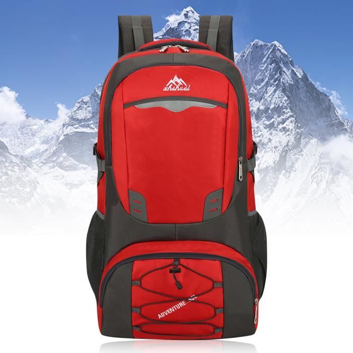 Grand Sac à Dos de Randonnée pour Homme, 57*36*18cm 60L Sac à Dos
