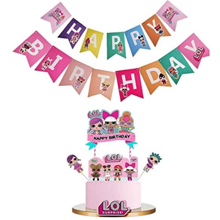 Support A Decorer Rv02i Lol Anniversaire Banniere Partie Fournitures Decorations Decorations De Gateau Rose Pour La Fete A Theme De Cdiscount Maison Support A Decorer Rv02i Lol Anniversaire Banniere Partie Fournitures Decorations Decorations De Gateau Rose Pour La Fete A Theme De Cdiscount Maison