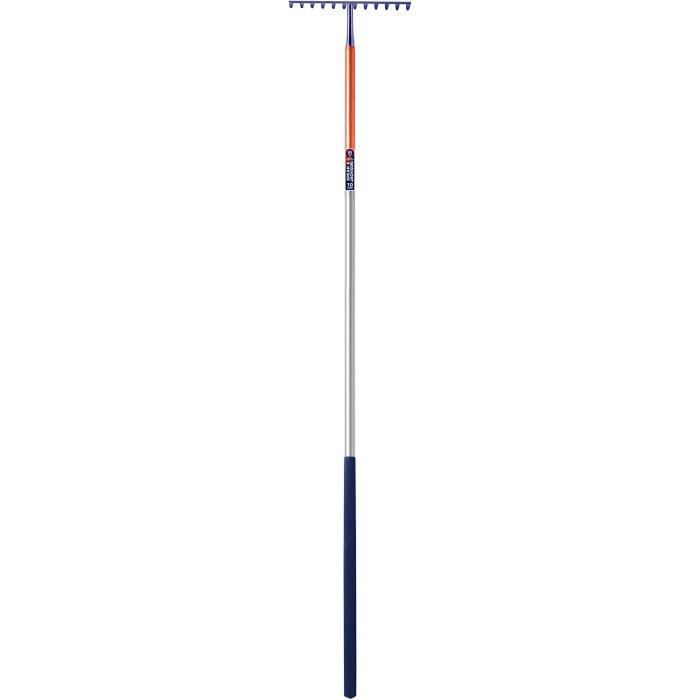 Tierra Garden Trake Outil De Jardin 2-en-1 - Truelle Et Râteau, Manche Long 43 Cm