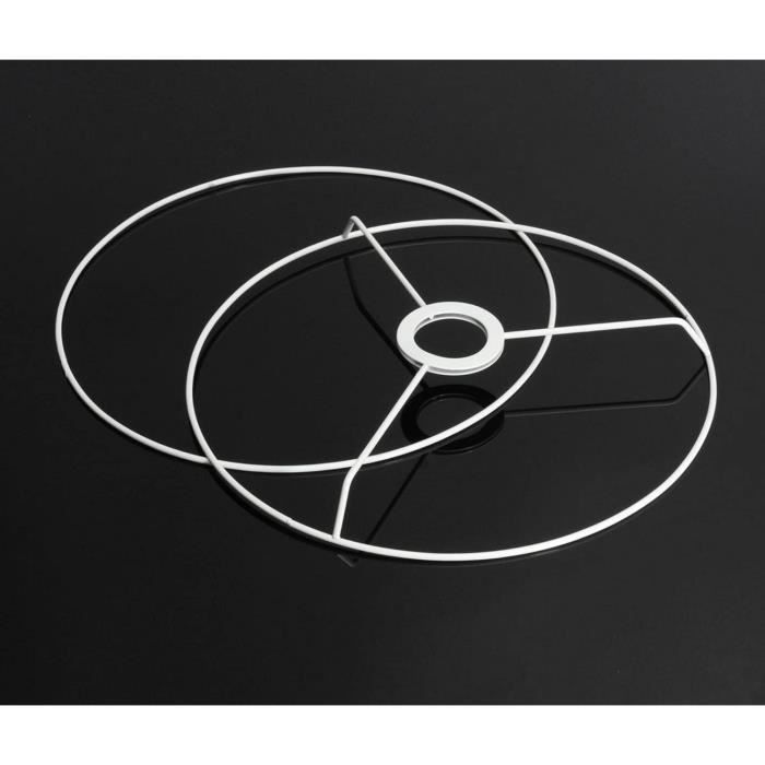 CADRE D'ABAT-JOUR ANNEAU De Fixation Pour Accessoire Lampe Cage EUR 12,29 - FR