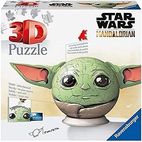 Puzzle 3D Star Wars The Mandalorian Grogu - Ravensburger - 72 pièces - A partir de 8 ans