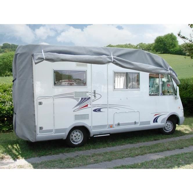 Housse De Toit Pour Camping-Car SUPAREE - Tissu Oxford 210D Imperméable 3000mm - 5.5x3m Avec Sangles Et Bandes Réfléchissantes