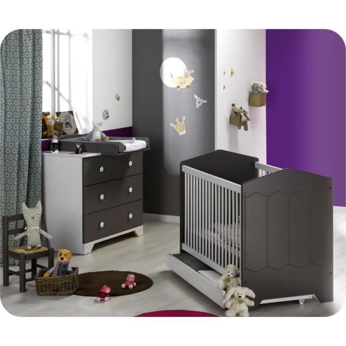 Eb Mini Chambre Bebe Paradis Taupe Avec Plan Cdiscount Puericulture Eveil Bebe