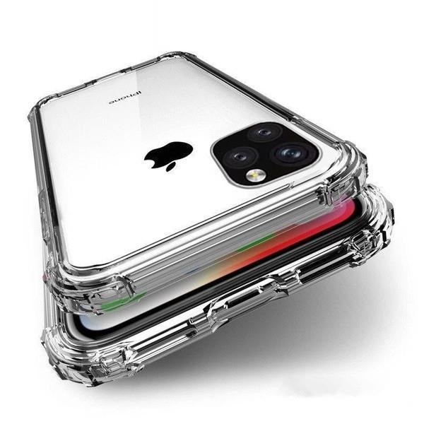 Coque Silicone IPhone 11 Pro + Verre Trempé - Protection Complète, Neuf