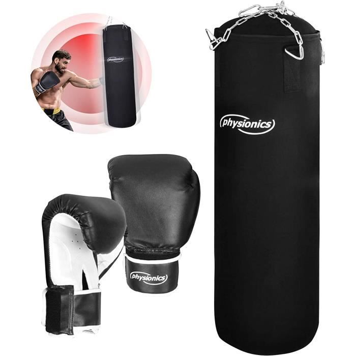 Sac De Frappe Enfants 60 Cm (2ft) JUOIFIP - Avec Gants, Rembourrage 2 Kg - Pour Boxe, MMA, Kickboxing, Fitness Maison