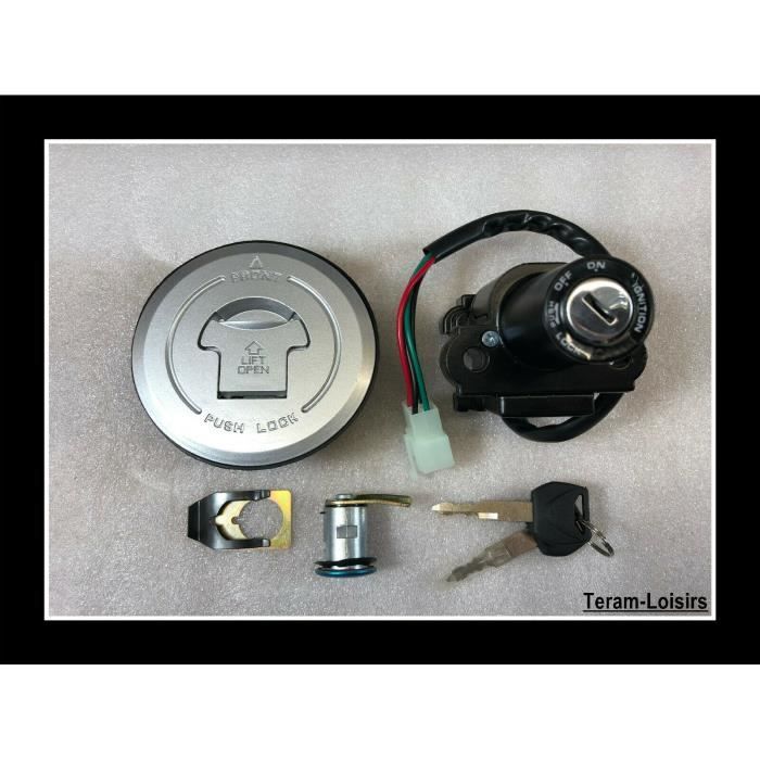 Kit Serrure Allumage Et Bouchon Carburant – Pour Yamaha FJR1300 – Neuf