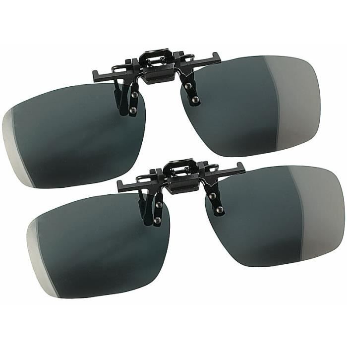 2 verres de lunettes polaris s amovibles Fashion Line Achat