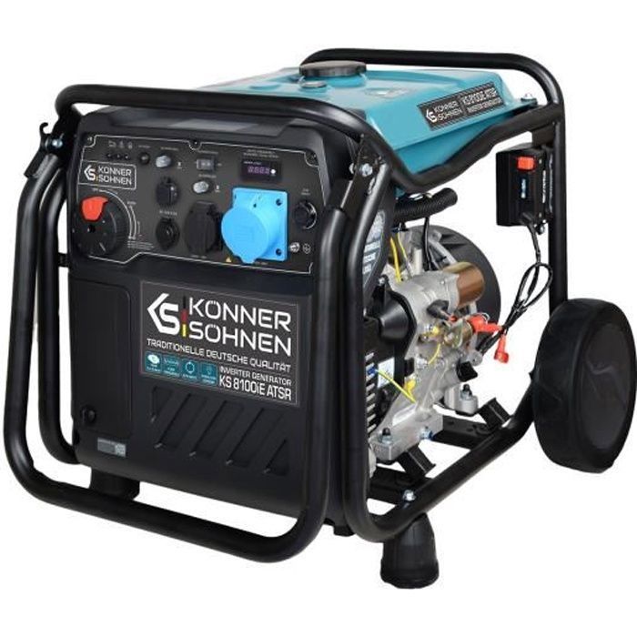 Groupe électrogène essence de chantier 8500 W - Technologie AVR