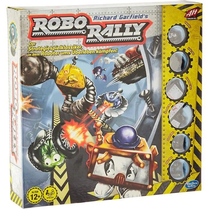 Juego Mesa Robo Rally Avalon Hill | Estrategia Con Robots | De 2 A 6 Jugadores