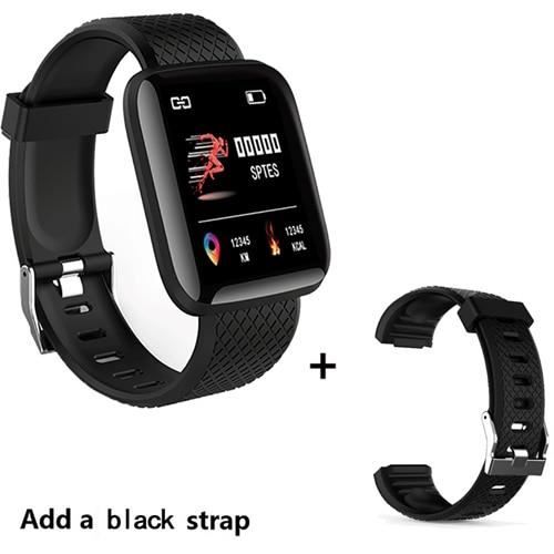 Bracelet Connecté Fitness Tracker - Pression Artérielle, Podomètre, Calories - Écran 1,3 Pouces
