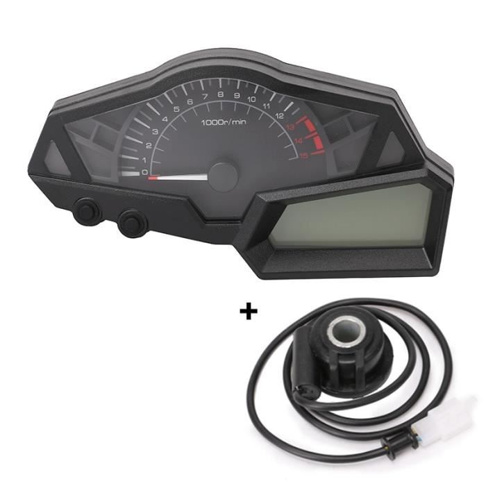 Compteur De Vitesse Numérique LED Pour Kawasaki Ninja 650 - Tachymètre, Jauge D'huile, Compteur Kilométrique - Tableau De Bord 12V