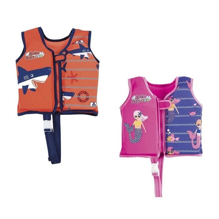 Gilet flottant de natation en tissu Bestway Swim Safe ABC AquaStar enfants ML