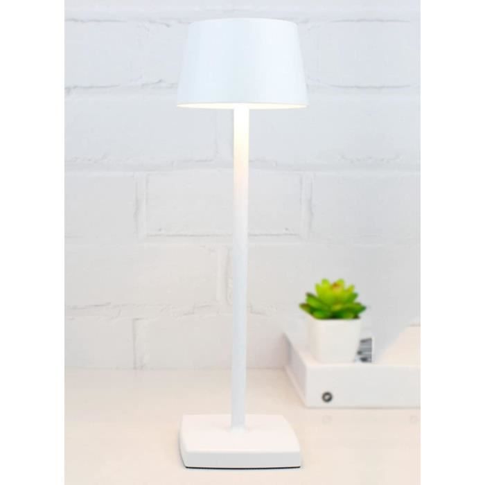 Lampe De Table RGB Rechargeable 5200 MAh - Sans Fil, étanche IP54, 50 Couleurs + Lumière Chaude Dimmable | Pour Intérieur Et Extérieur - 10