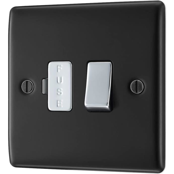 Nbs50 Rear View Bg Electrical Interrupteur À Fusible Commuté Nbs50 De Couleur Noire ...
