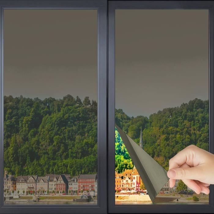 Film De Fenêtre Blanc Mat Intimité Givré Pour Le Contrôle De La Chaleur