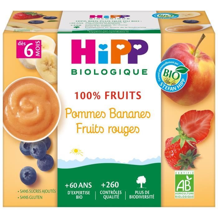 Hipp Bio 100 Fruits Coupelle Pommes Bananes Fruits Rouges 6m 4 X 100g Achat Vente Compote Dessert Fruite Hipp Bio 100 Fruits Coupelle Pommes Bananes Fruits Rouges 6m 4 X 100g Cdiscount Pret A Porter Hipp Bio 100 Fruits Coupelle Pommes Bananes Fruits Rouges 6m 4 X 100g Achat Vente Compote Dessert Fruite Hipp Bio 100 Fruits Coupelle Pommes Bananes Fruits Rouges 6m 4 X 100g Cdiscount Pret A Porter