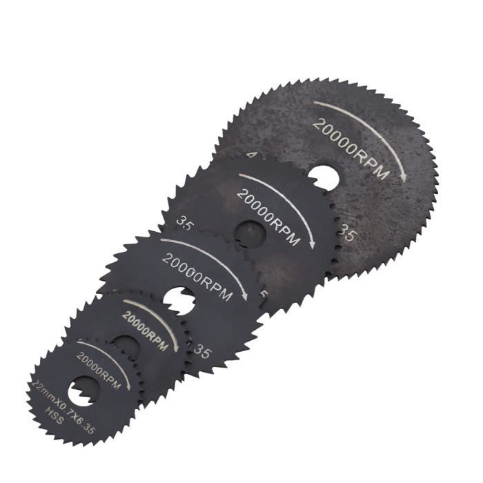 Paquet de 5 lames de scie alternative pour le métal et le bois