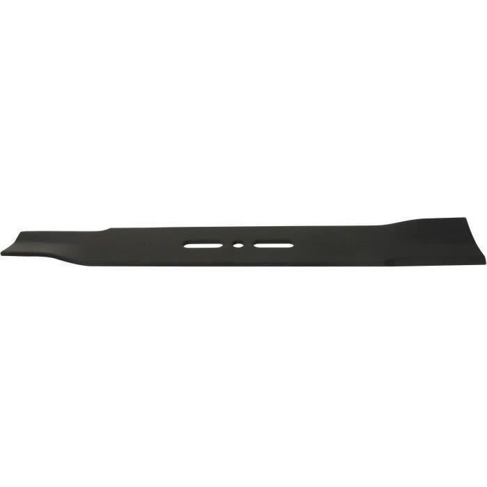 Lame universelle droite standard soufflante pour tondeuse - L: 400mm, alésage: 10mm, entraxe: 55/98m