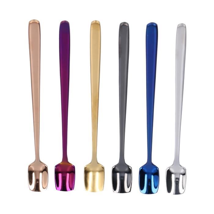2 Pelles Alimentaires En Acier Inoxydable - Longueur 21 Cm, Polyvalentes, Lave-vaisselle, Pour Bar, Buffet Ou Cuisine - 6