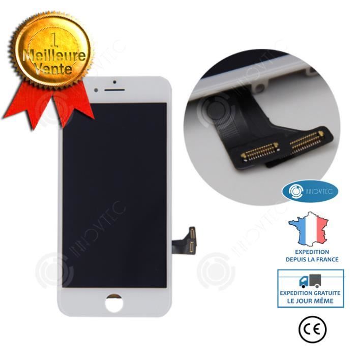Écran LCD Complet Sur Cadre Pour IPhone 4 – Blanc – Original – Très Bon état