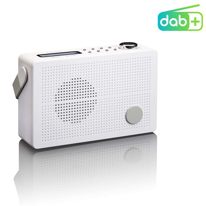 Lenco PDR 030WH Radio DAB+/FM portable avec fonction réveil - vue 3