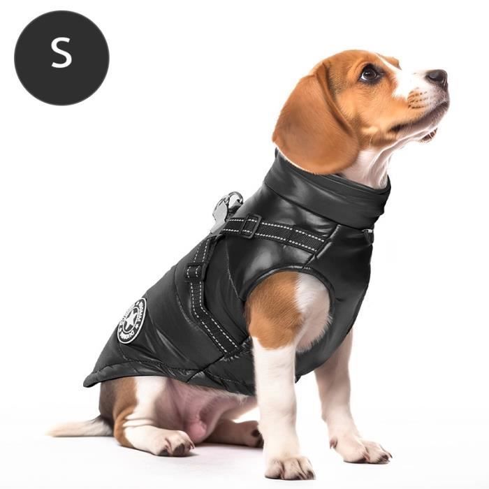 Meilleurs prix pour Manteau Chien,Taille 1.5-10kg Manteau Chien pour Petit Chien et Chat,Veste d'hiver Imperméable Pour Chihuahua,Yorkshire-Noir S