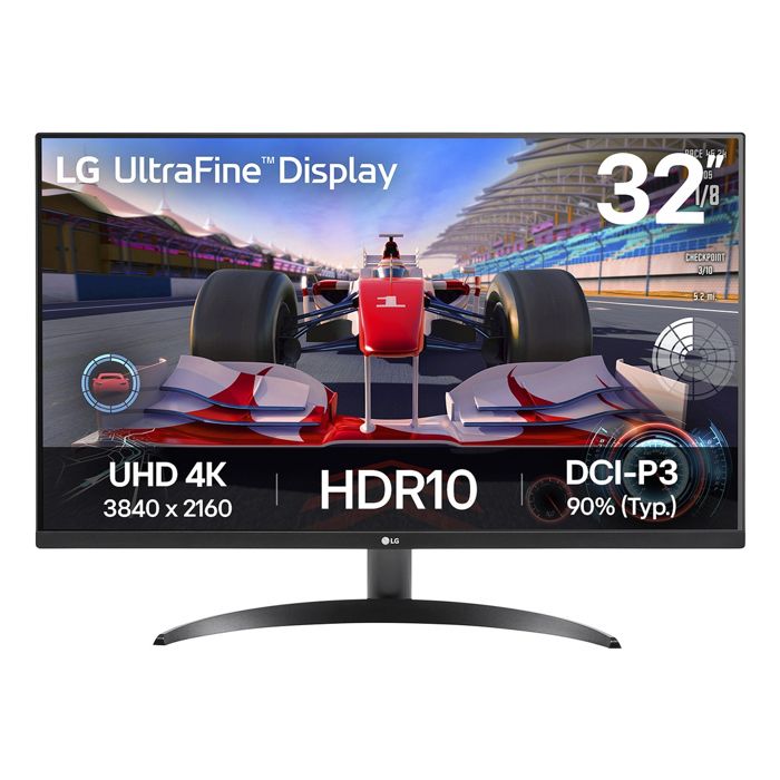 Écran PC – LG – 32UR500K-B – 32 UHD 4K – HDR10 – 4 ms – LCD Noir