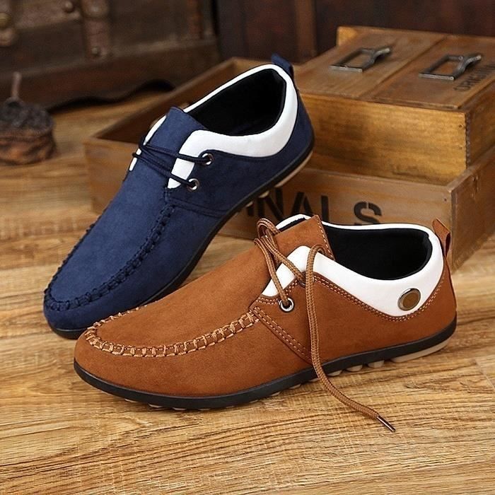 mocassin fashion homme