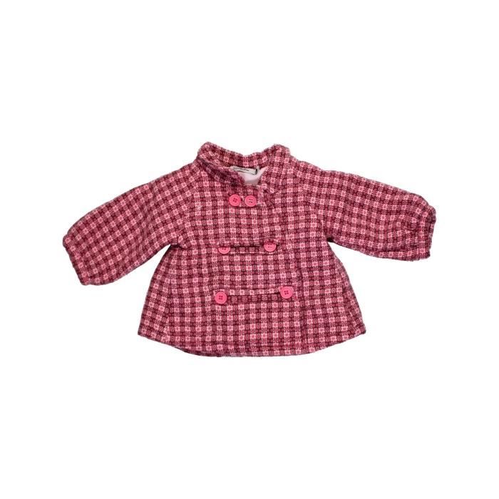 Manteau Bebe Fille Tape A L Oeil 6 Mois Rose Hiver Vetement Bebe Rose Cdiscount Pret A Porter
