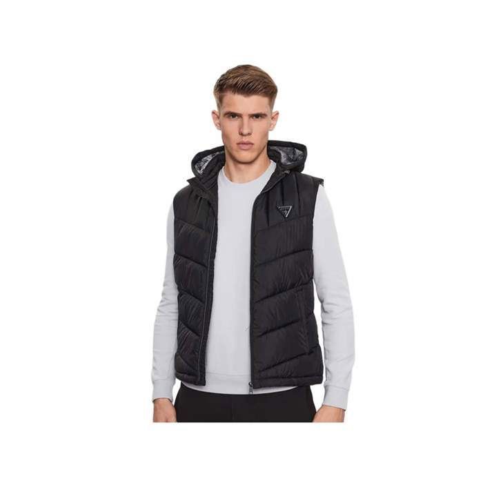 Doudoune sans manche - Guess - Homme - luxe - Noir - Polyester