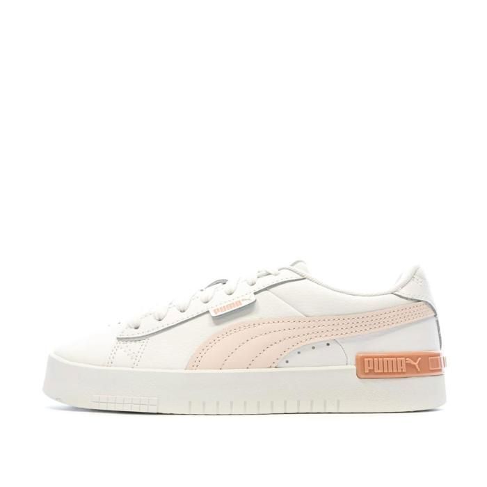 Puma Baskets Blanches/Rose Femme Puma Jada
