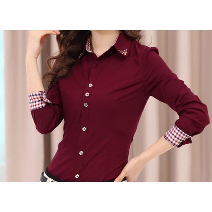 Blouse femme nouveau 2016 femmes formelle automne professionnel