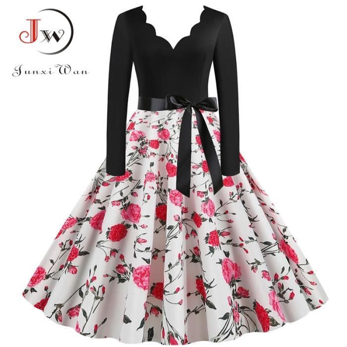 Robe pin up manche longue on sale