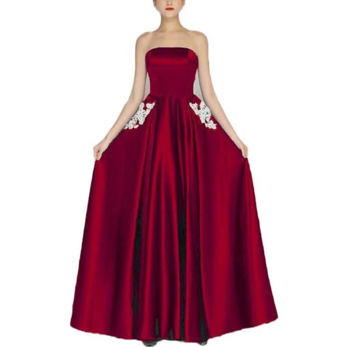 robe longue côtelée