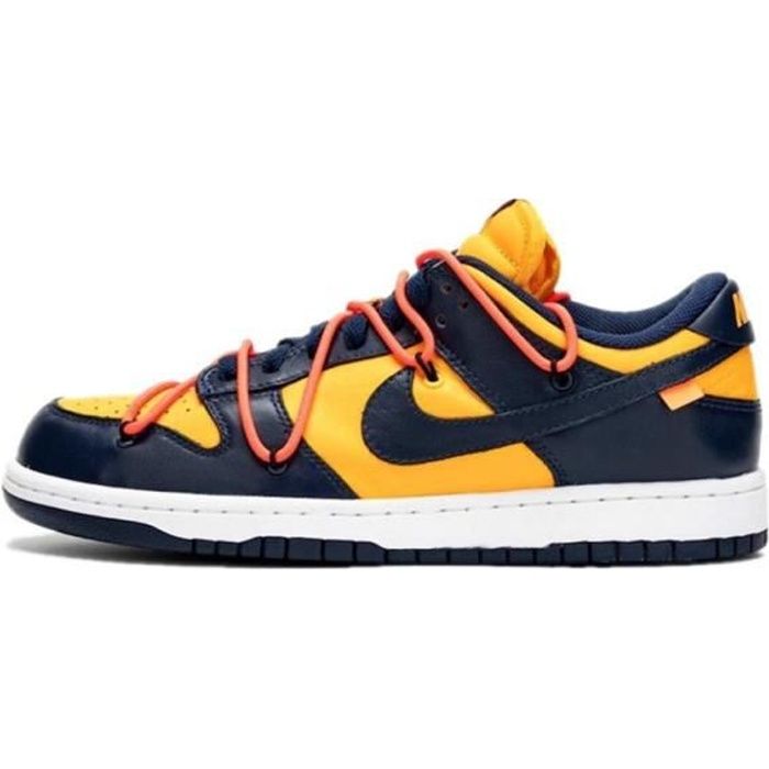 SB Dunk Low Off White Retro Femme Homme Chaussures de Basket Pas Cher Noir  - Cdiscount Chaussures