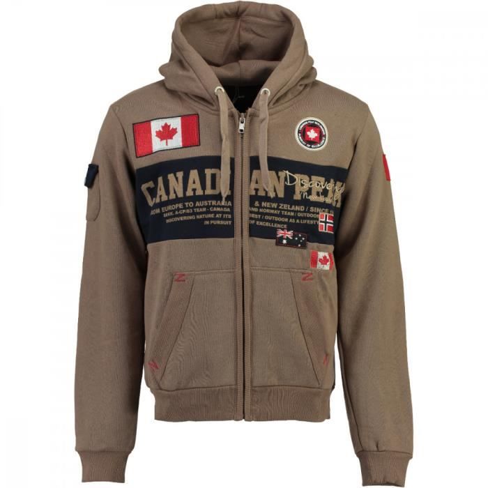 CANADIAN PEAK Sweat Fipeak Blanc Homme