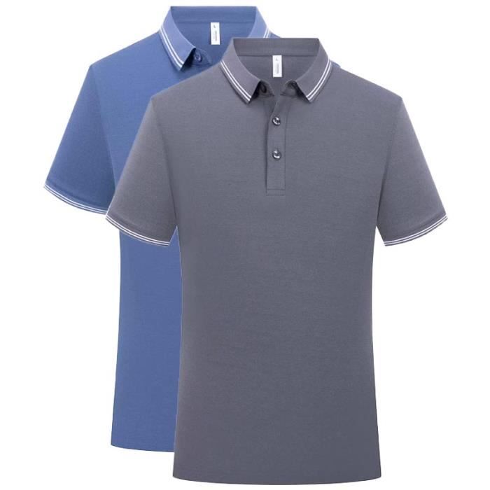 T-shirt avec dégradé de couleurs pour hommes en Marron
