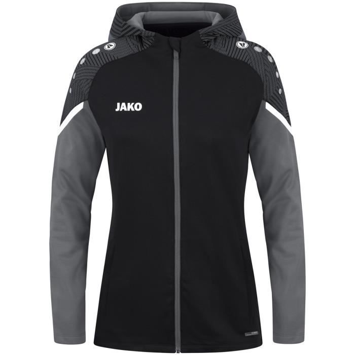 Polyester Veste De Sport A Capuche Femme Veste Confort Sport Veste De Training ERIMA Squad Femme Polyester  Capuche Poches Zippées Coupe Ajustée Veste Sport Femme Polyester