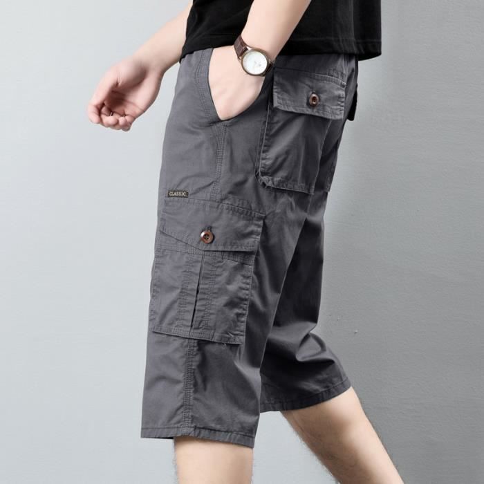 Pantalon Harem Baggy Homme Avec Multipoches Conçu Pour Le Confort Et La