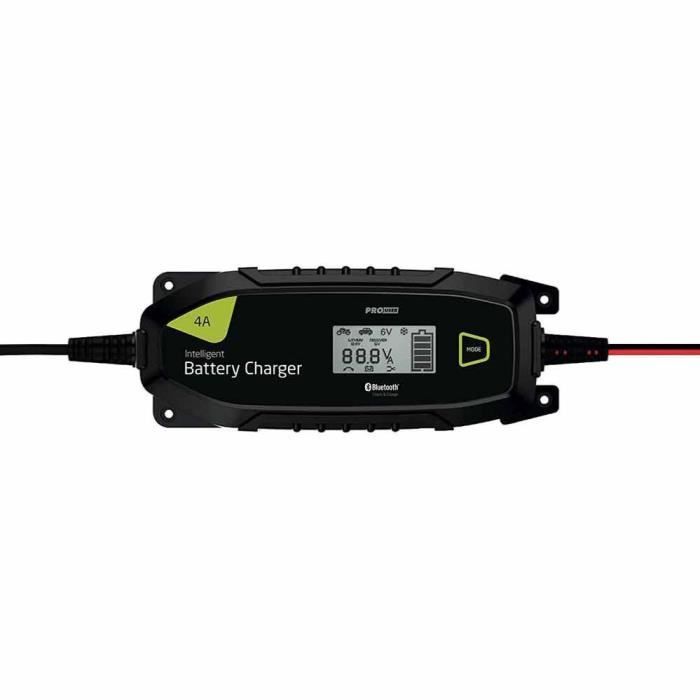 Chargeur batterie 6/12V 4A+lithium+bluetooth