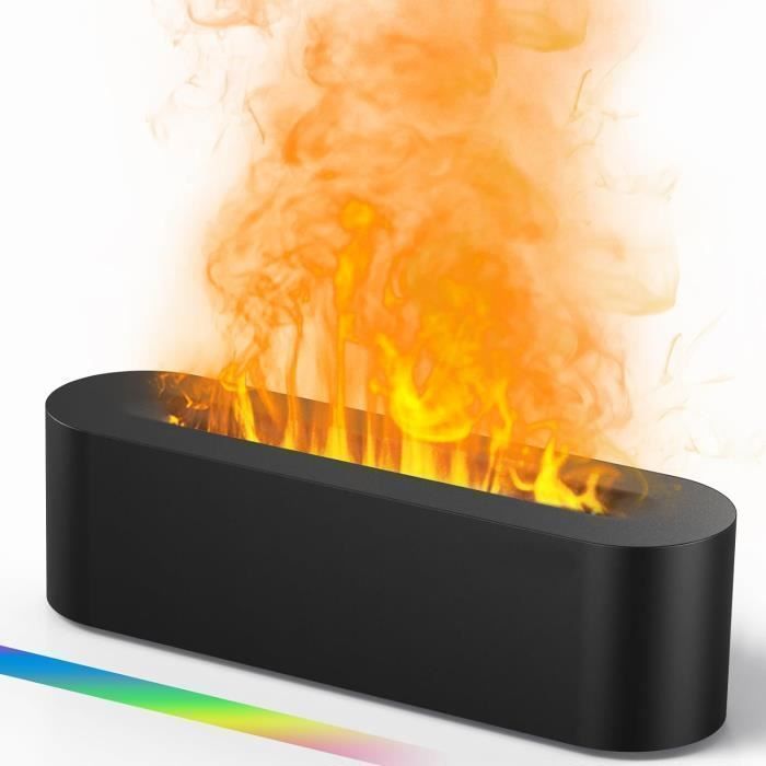 Diffuseur D’arômes Avec Bruit Blanc – 8 Sons Apaisants, Veilleuse, Haut-parleur Bluetooth – Réservoir 200 Ml – USB-C – Blanc