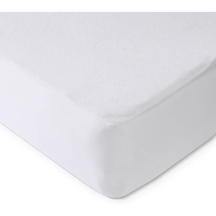 MK Home Textile Protège-Matelas Extra Profond 40 Cm - Imperméable, Matelassé, Microfibre Douce - Toutes Tailles