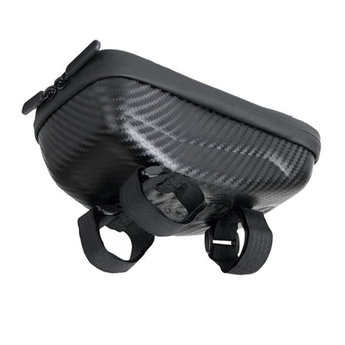 Sacoche de guidon avec porte-téléphone 1 5 litre Noir