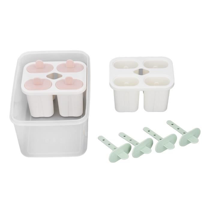 SURENHAP Moule à crème glacée Machine à glace en acier inoxydable