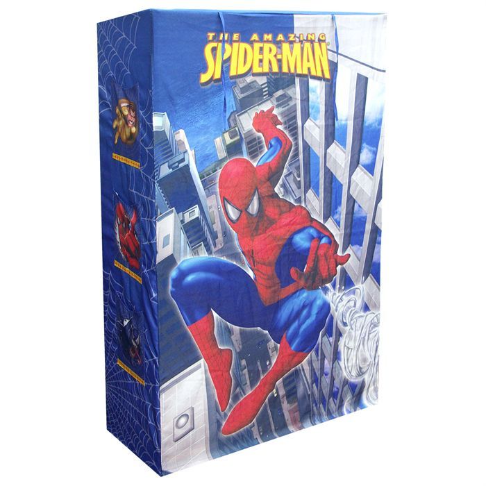 Penderie Housse Spiderman Achat Vente Armoire Cdiscount