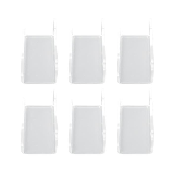 Pack de 8 Présentoirs de Plaque de Mural, Support de Chevalet Mural