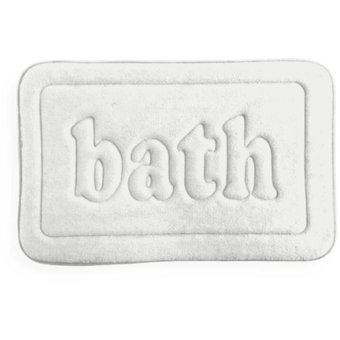 Tapis de bain mémoire de forme TODAY UTILITY 40 x 60 cm - vue 4