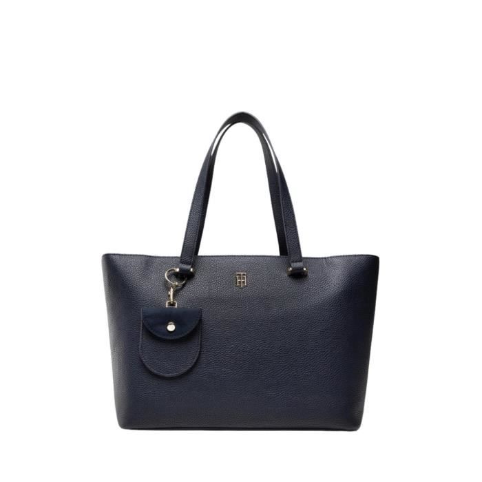 Sac cabas Tommy Hilfiger Ref 55512 Marine 27*44*13 TU Bleu